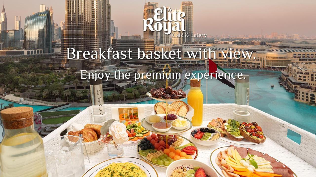 Elite Royal Apartment - Full Burj Khalifa And Fountain View - Caesar ドバイ エクステリア 写真